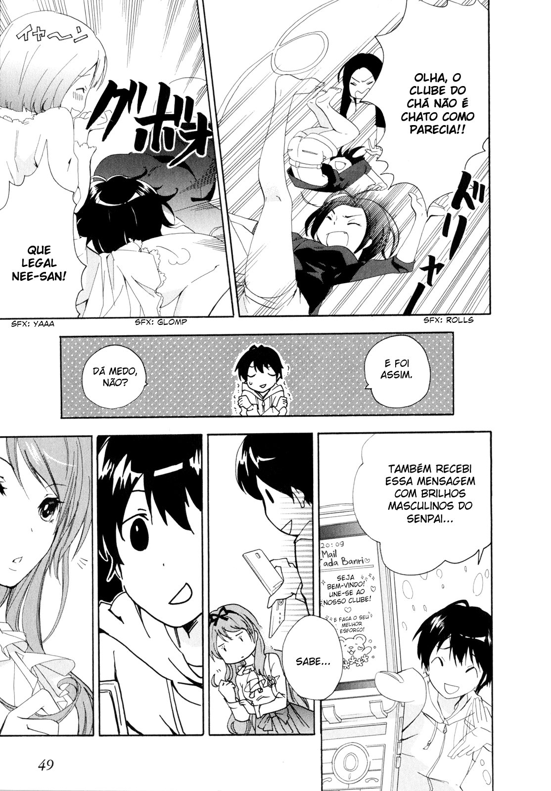 Golden Time Na mão do destino, Rosas 第51页