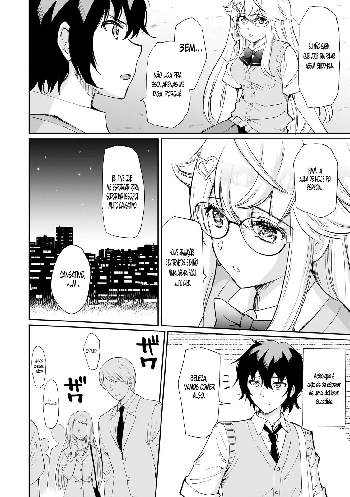 Isshou Hatarakitakunai Ore ga, Classmate no Daininki Idol ni Natsukaretara A fome de uma idol! PARTE 2 第3页