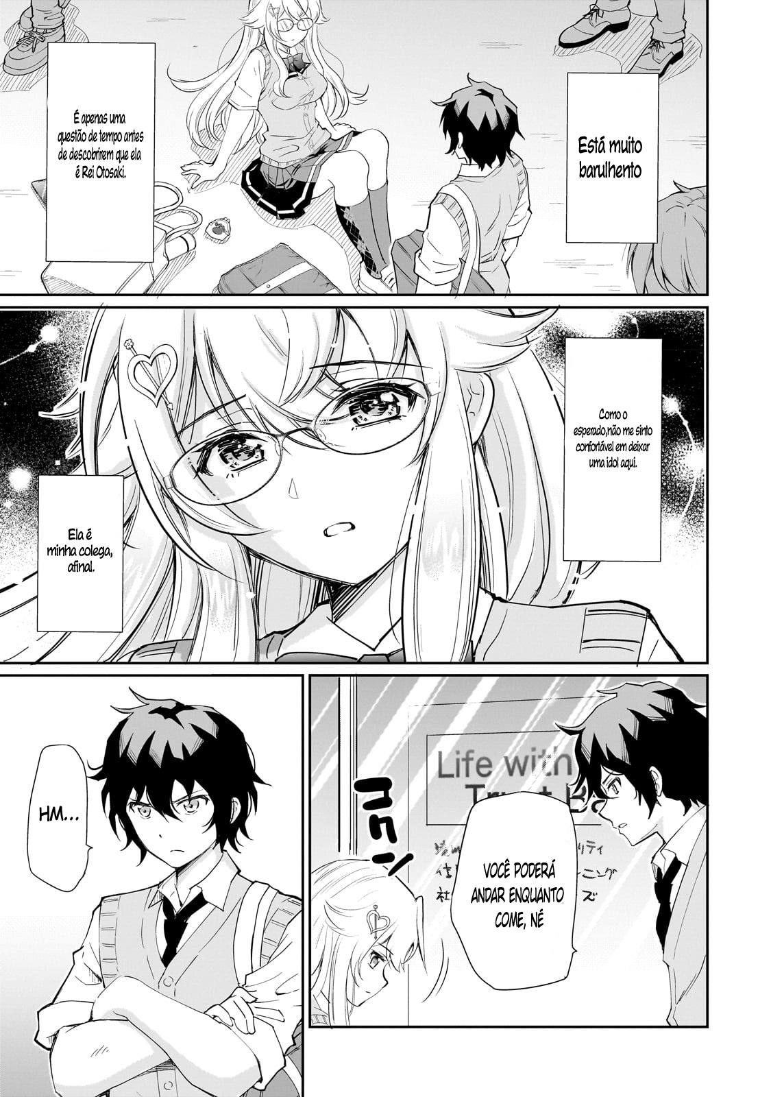 Isshou Hatarakitakunai Ore ga, Classmate no Daininki Idol ni Natsukaretara A fome de uma idol! PARTE 2 第4页