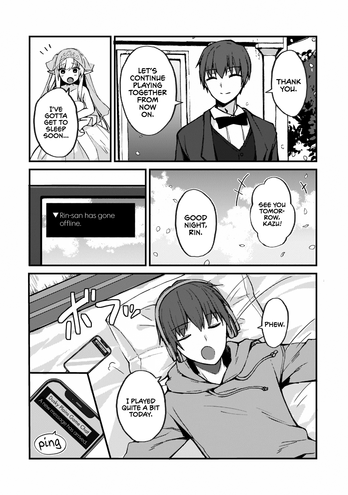 Netoge no Yome ga Ninki Idol datta: Cool kei no Kanojo wa Genjitsu demo Yome no Tsumori de Iru Rin and Mizuki Rinka 第12页