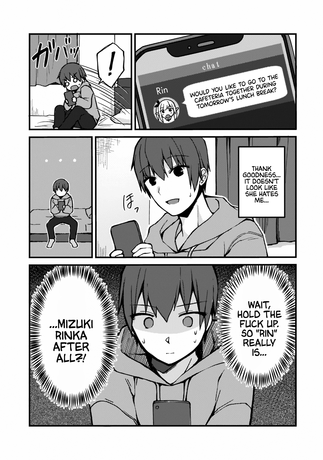 Netoge no Yome ga Ninki Idol datta: Cool kei no Kanojo wa Genjitsu demo Yome no Tsumori de Iru Rin and Mizuki Rinka 第35页