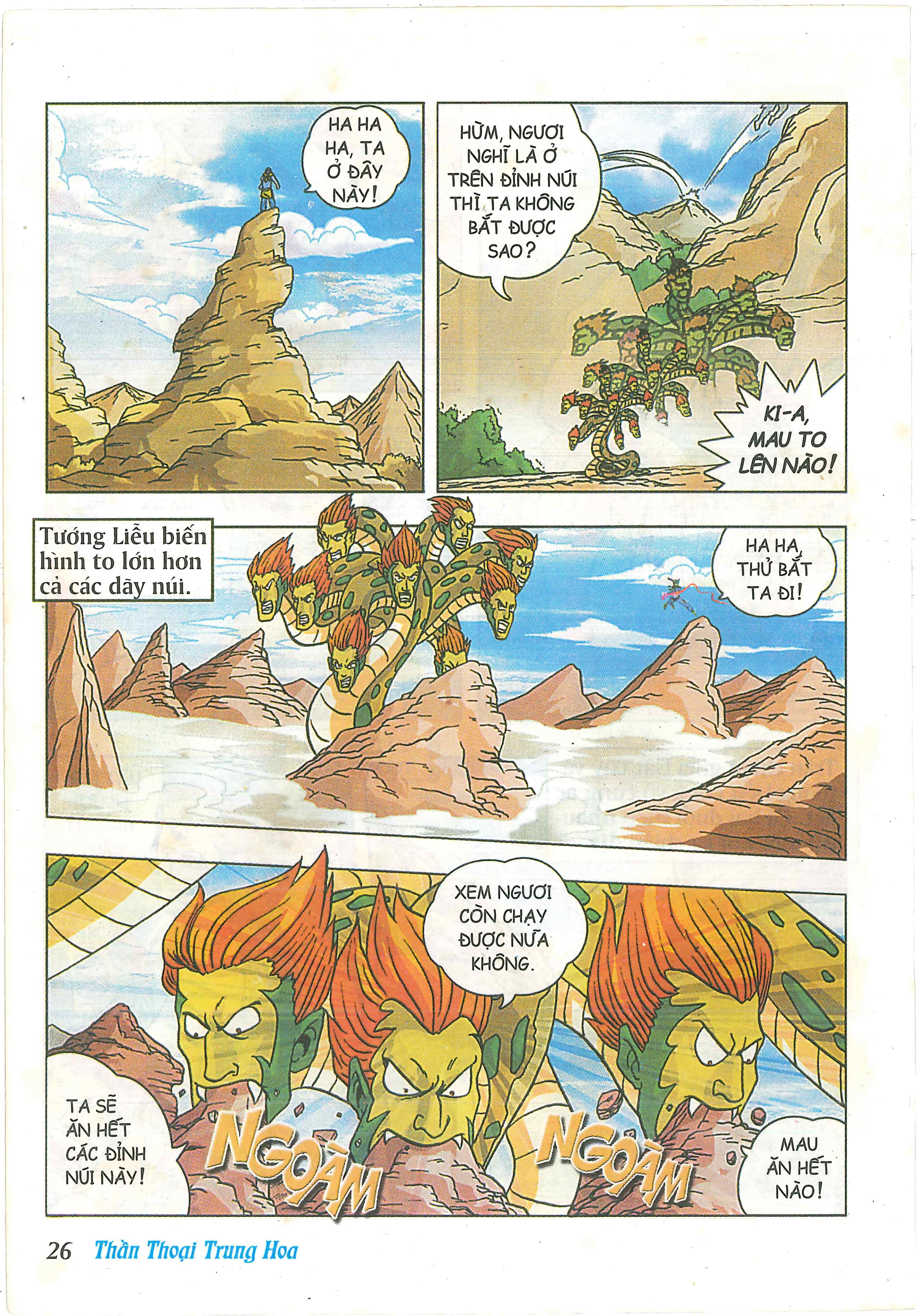 Chinese Mythology in Comics Cuộc chiến Bàn Tròn giữa Hoàng Đế và Viêm Đế 第28页