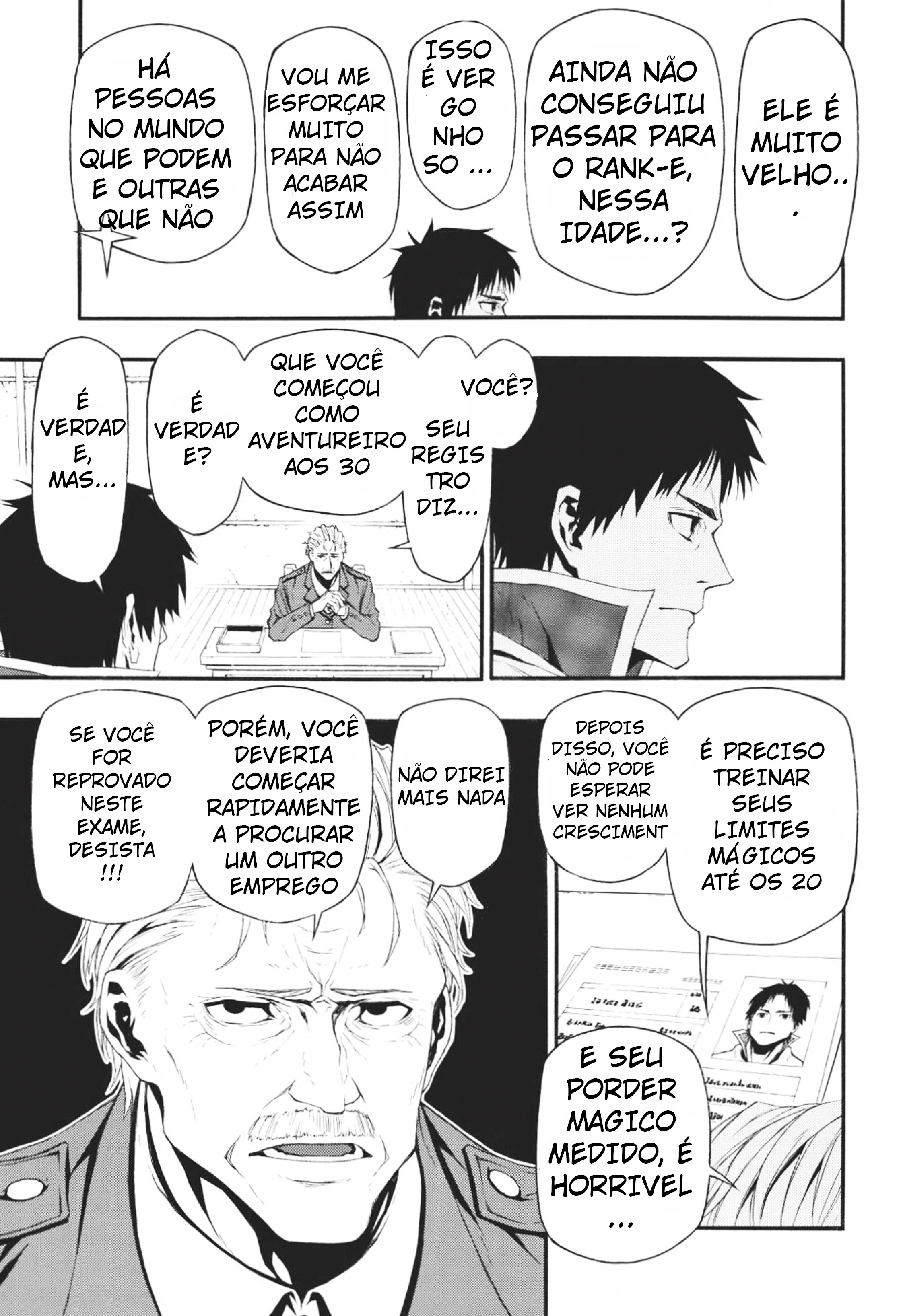 Shinmai Ossan Boukensha, Saikyou Party ni Shinu hodo Kitaerarete Muteki ni Naru. 12 anos de atraso para começar. 第31页