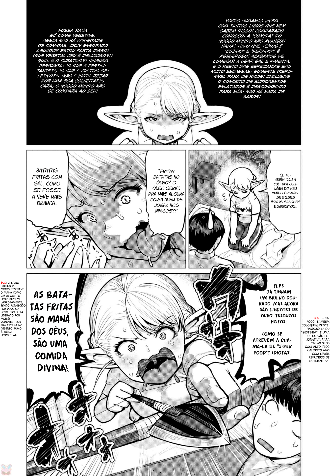 Elf-san wa Yaserarenai Seção 1: Elfa do bosque 第22页