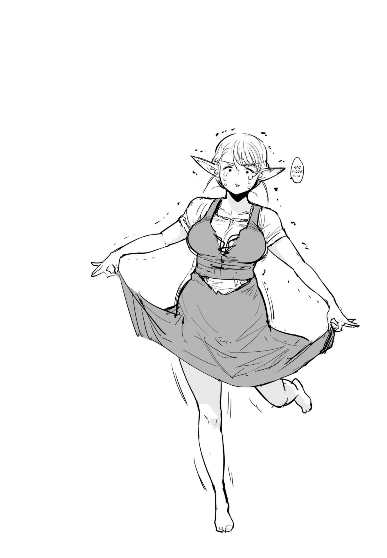 Elf-san wa Yaserarenai Seção 1: Elfa do bosque 第33页