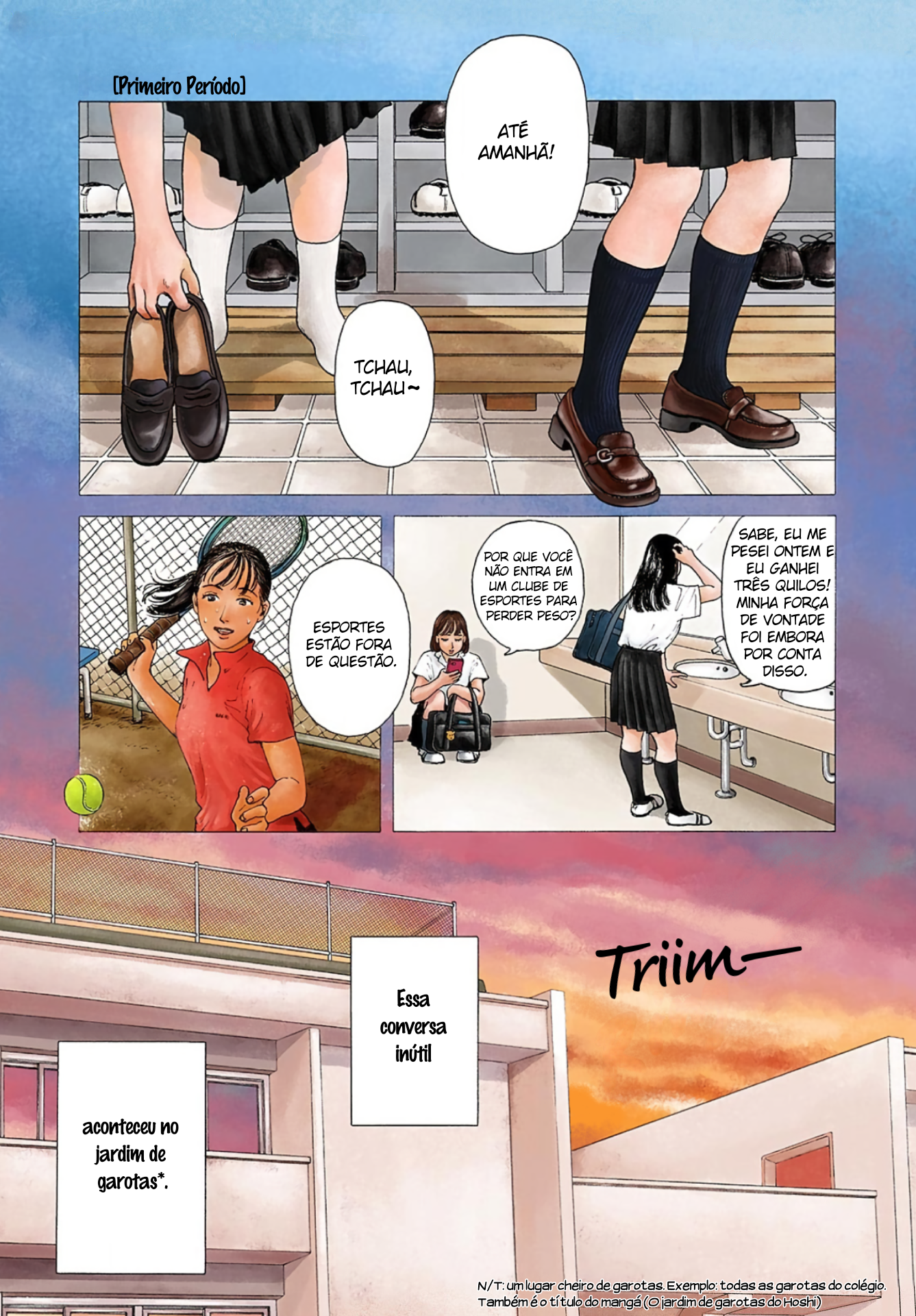 The Star of Girls' Garden Primeiro Período 第4页