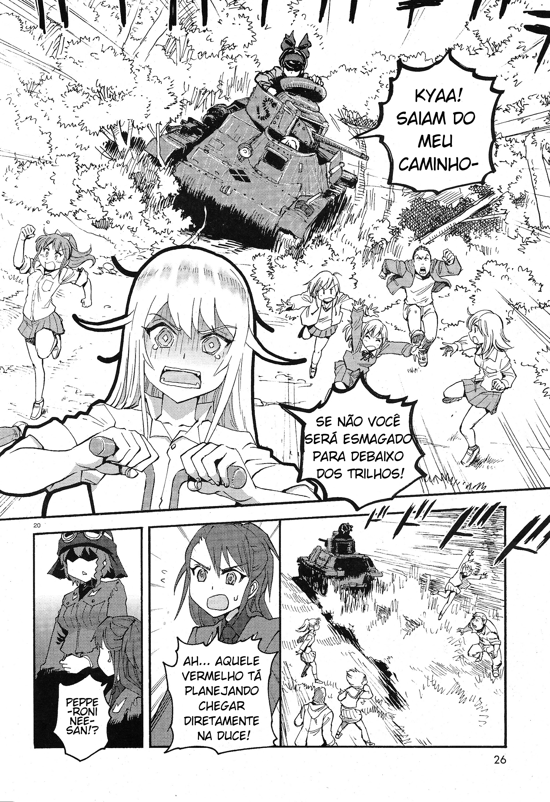 Girls und Panzer: Ribbon no Musha Vamos Falar Sobre a Minha Melhor Amiga 第24页