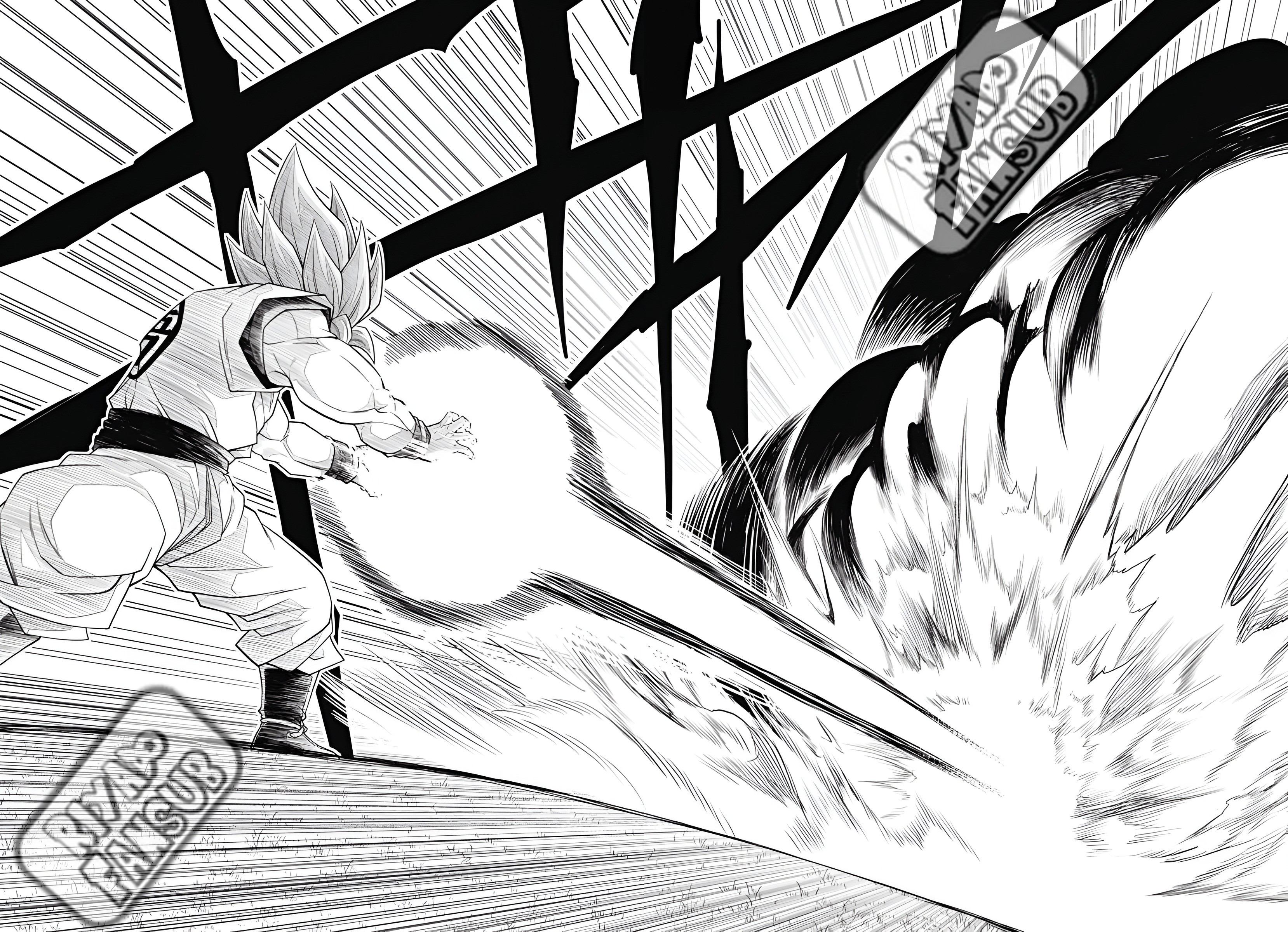 Super Dragon Ball Heroes: Meteor Mission! Les trois saiyans unissent leurs forces pour vaincre la nouvelle menace ! 第27页
