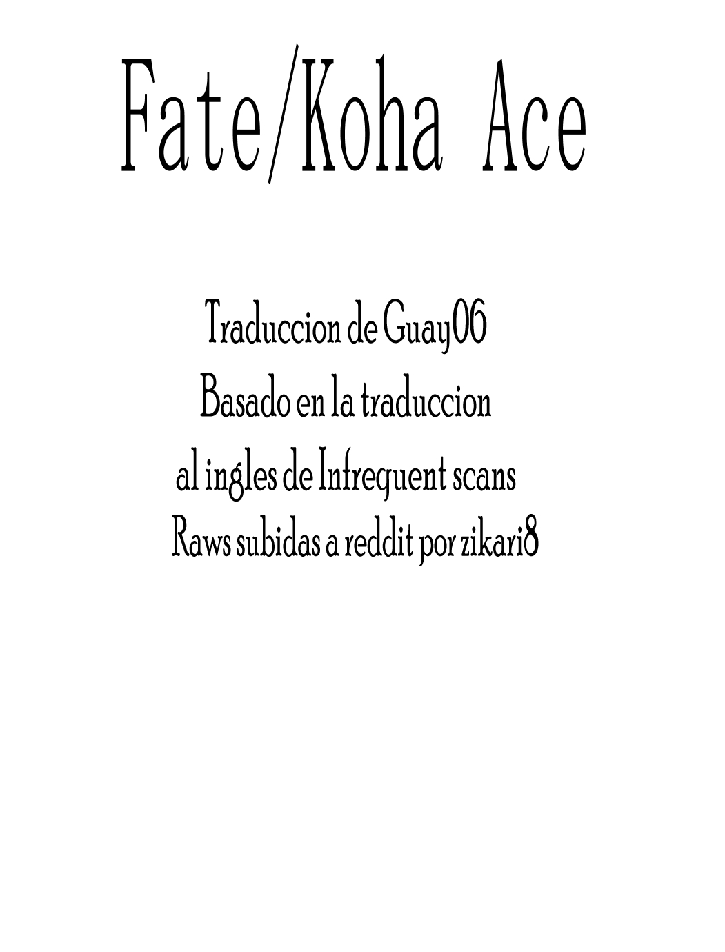 Koha-Ace GO - Imperial Capital Holy Grail Strange Story La desaparición del Santo Grial 第11页