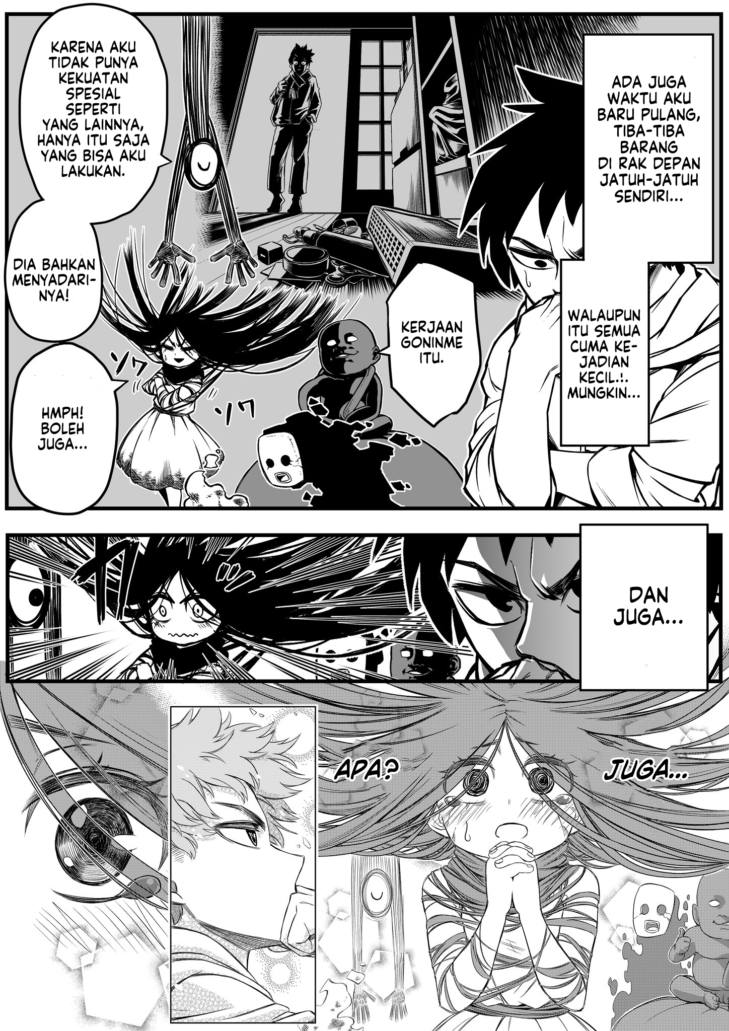The Strongest Earthbound Spirit and the Guy With No Spiritual Sense Ch. 4 第4页