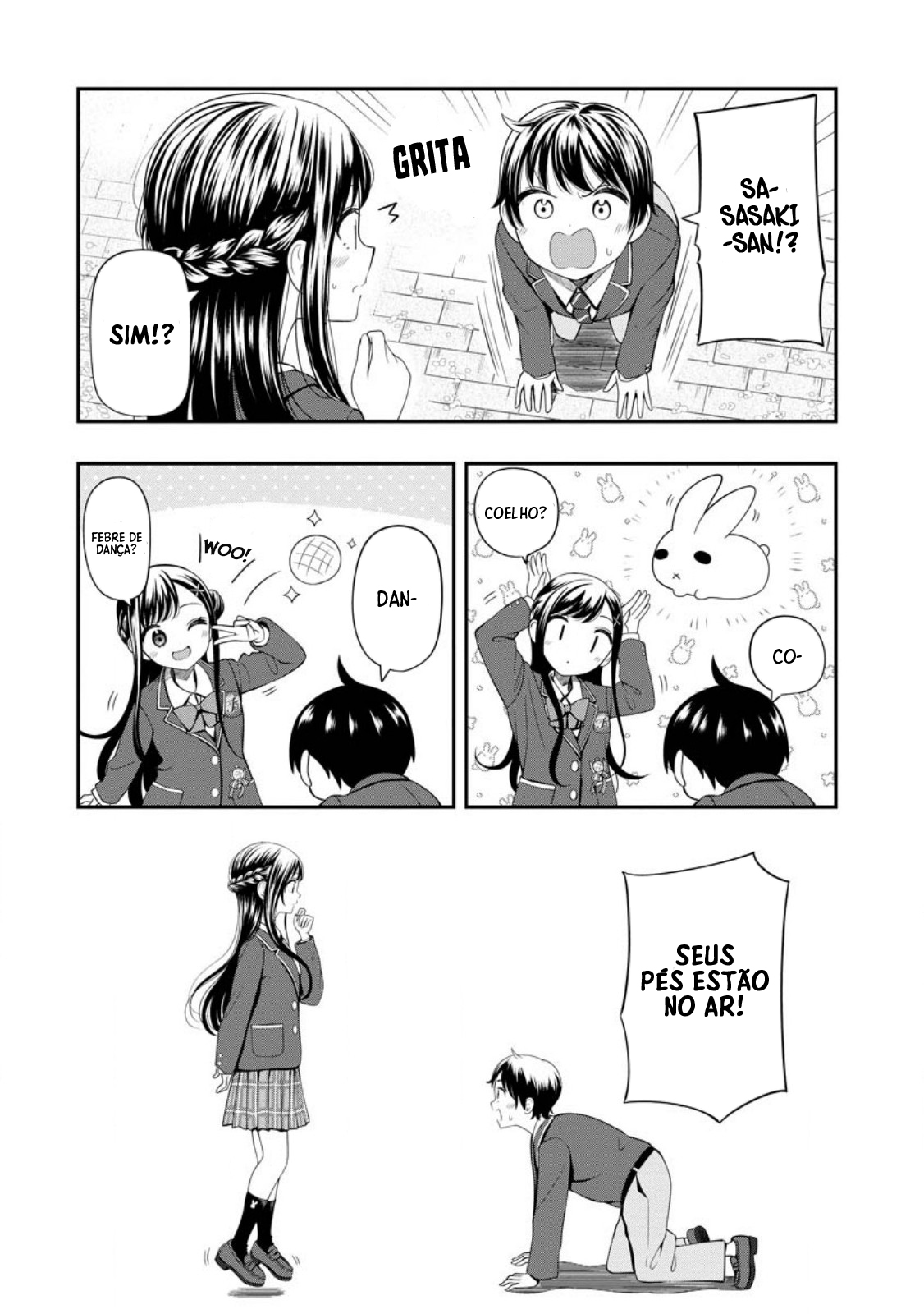Sasaki-san wa Chotto dake Sugoi. Levitação 第5页