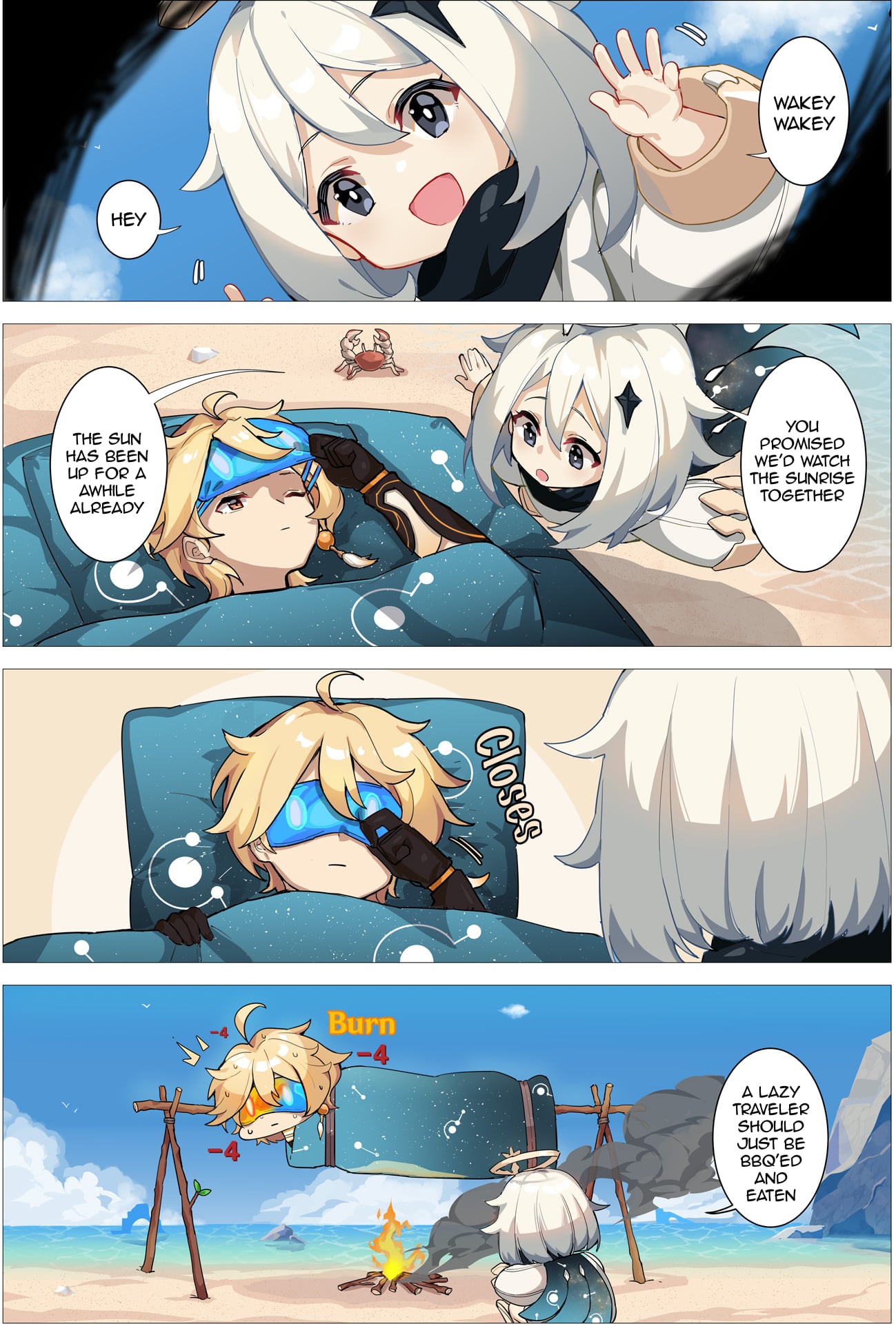 Genshin Impact 4-koma 第2页