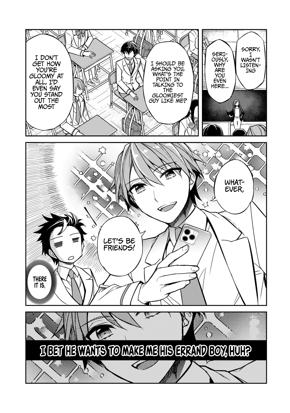 Ore ni Trauma wo Ataeta Joshi-tachi ga Chirachira Mitekuru kedo, Zannen desuga Teokure desu I'm Quitting School! 第12页