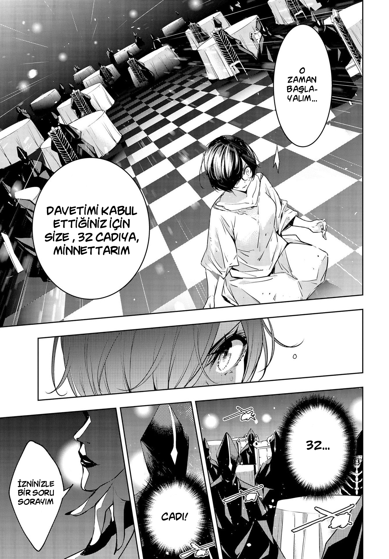 Majo Taisen - 32-nin no Isai no Majo wa Koroshiau Bin Gecelik Kan Gölü 第26页