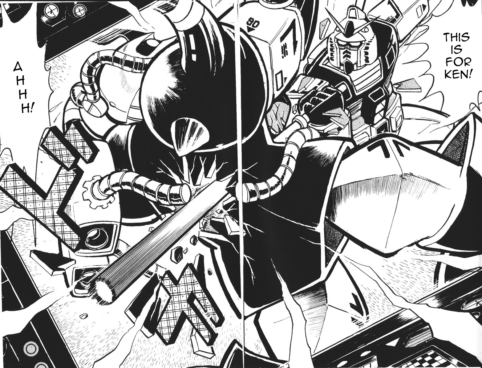 Plamo-Kyoshiro Gundam vs. Gouf! 第38页