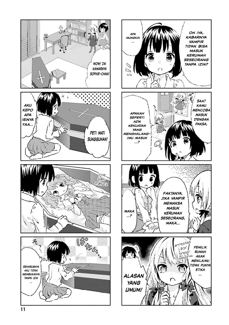 Tonari no Kyuuketsuki-san Pertemuan pertama 第11页