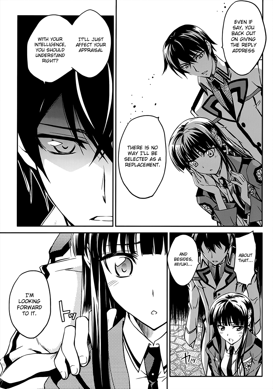 Mahouka Koukou no Rettousei - Nyuugaku-hen Smart Little Sister, Dumb Big Brother 第24页