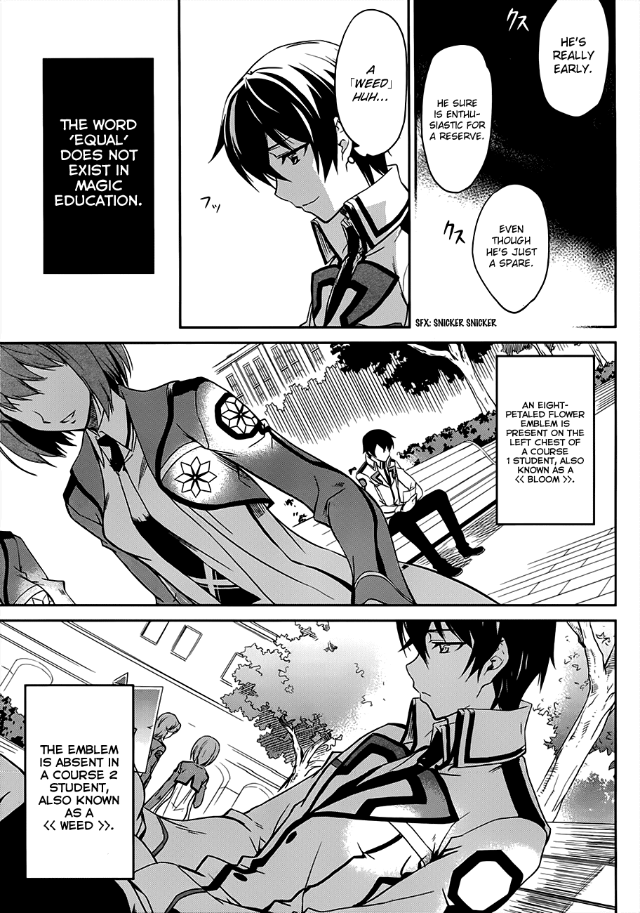 Mahouka Koukou no Rettousei - Nyuugaku-hen Smart Little Sister, Dumb Big Brother 第29页