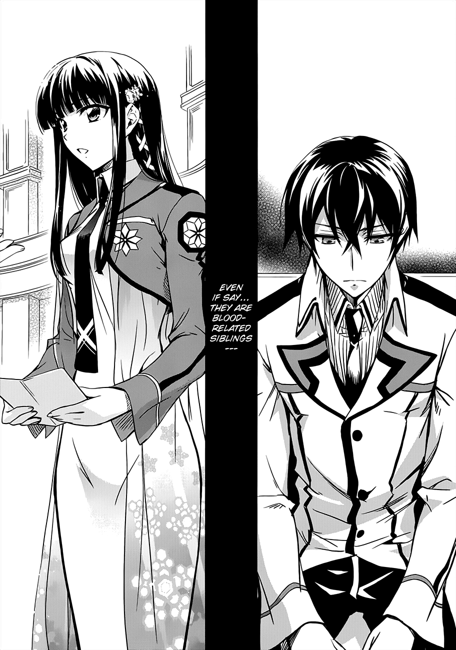 Mahouka Koukou no Rettousei - Nyuugaku-hen Smart Little Sister, Dumb Big Brother 第31页