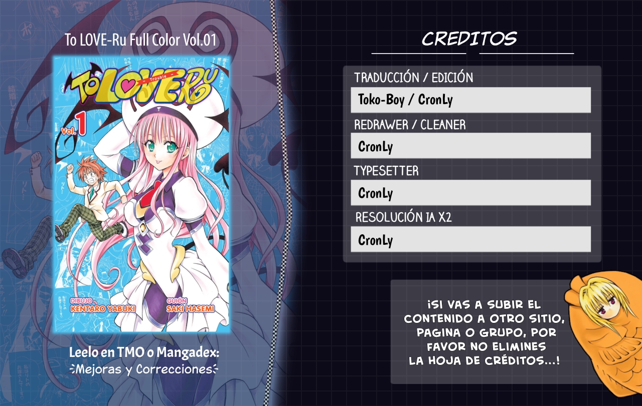 To Love Ru (Official Colored) El Gran Escape del Amor 第1页
