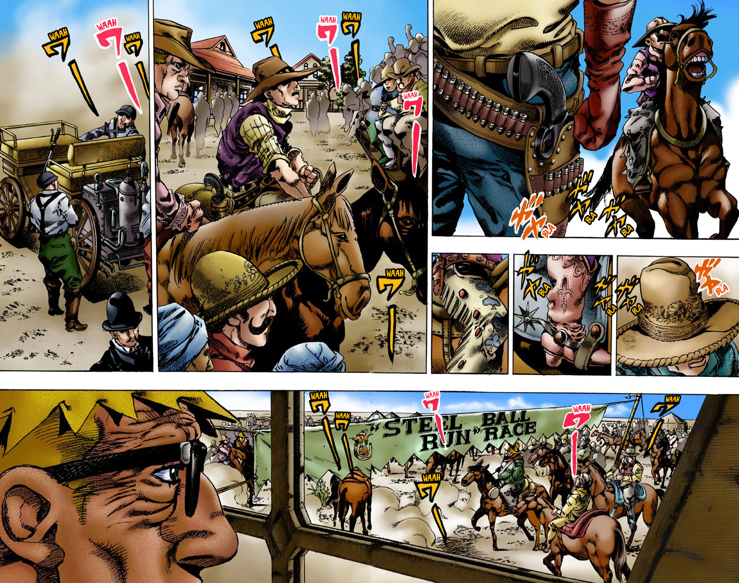 JoJo no Kimyou na Bouken: Steel Ball Run(Official Colored) Steel Ball Run - Conferencia de prensa 第18页