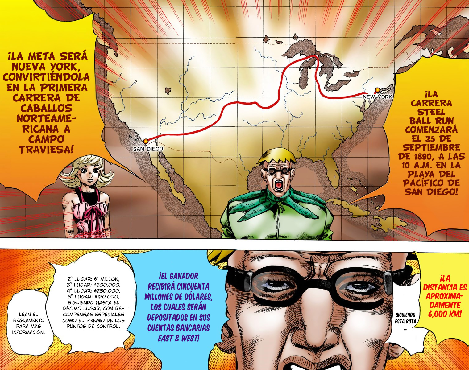 JoJo no Kimyou na Bouken: Steel Ball Run(Official Colored) Steel Ball Run - Conferencia de prensa 第20页