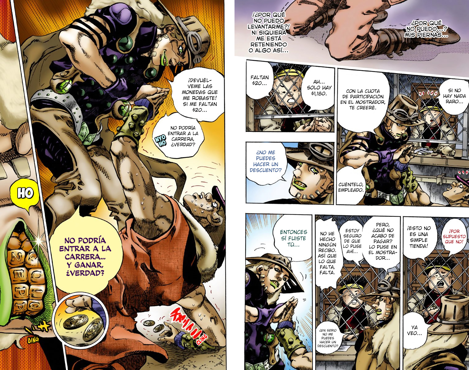 JoJo no Kimyou na Bouken: Steel Ball Run(Official Colored) Steel Ball Run - Conferencia de prensa 第28页