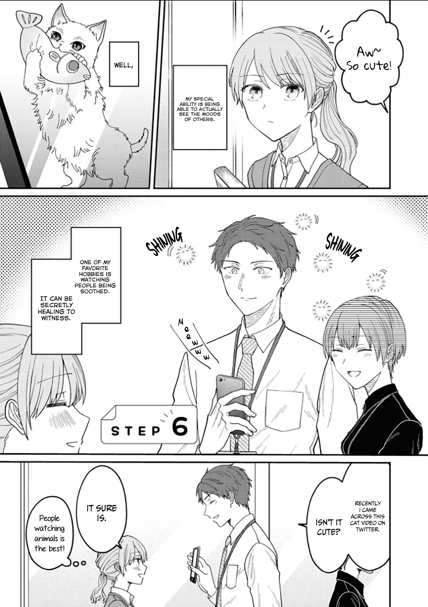 Kuuki ga "Yomeru" Shinnyuu Shain to Buaisou na Senpai Vol. 1 Ch. 6 第1页