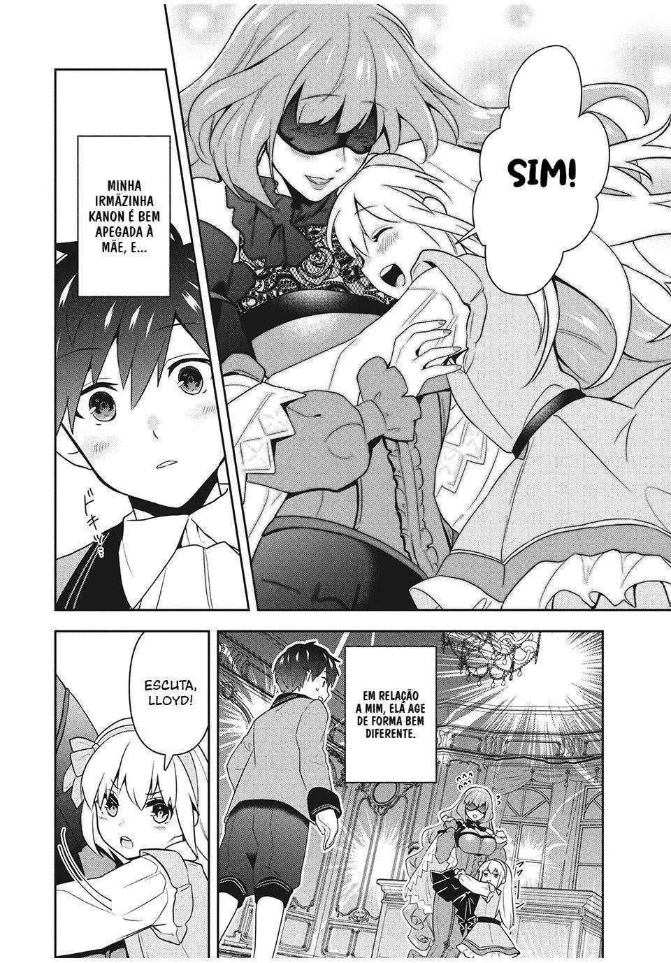 Roku-hime wa Kami Goei ni Koi wo Suru ~Saikyou no Shugo Kishi, Tenseishite Mahou Gakuen ni Iku~ Um garoto sem cor 第12页