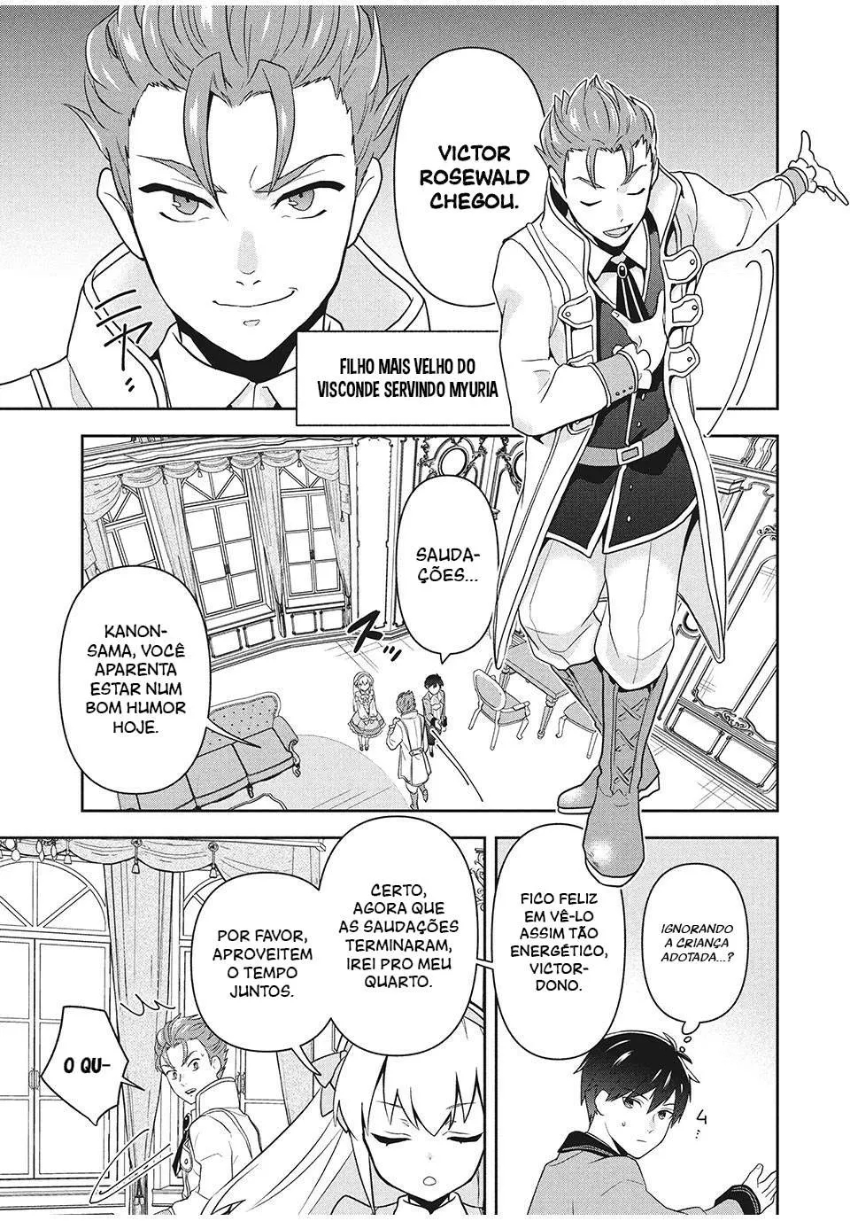 Roku-hime wa Kami Goei ni Koi wo Suru ~Saikyou no Shugo Kishi, Tenseishite Mahou Gakuen ni Iku~ Um garoto sem cor 第29页