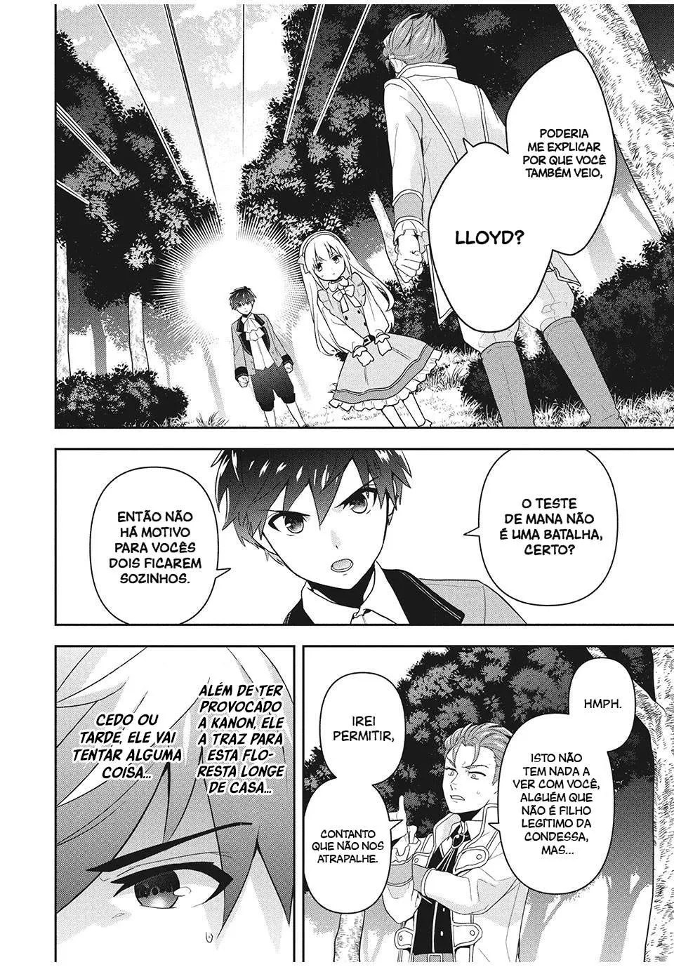 Roku-hime wa Kami Goei ni Koi wo Suru ~Saikyou no Shugo Kishi, Tenseishite Mahou Gakuen ni Iku~ Um garoto sem cor 第34页