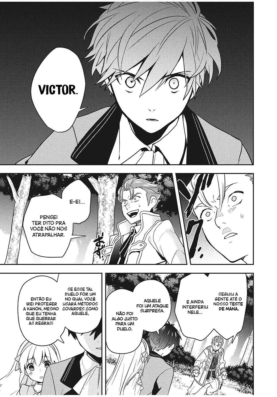 Roku-hime wa Kami Goei ni Koi wo Suru ~Saikyou no Shugo Kishi, Tenseishite Mahou Gakuen ni Iku~ Um garoto sem cor 第39页