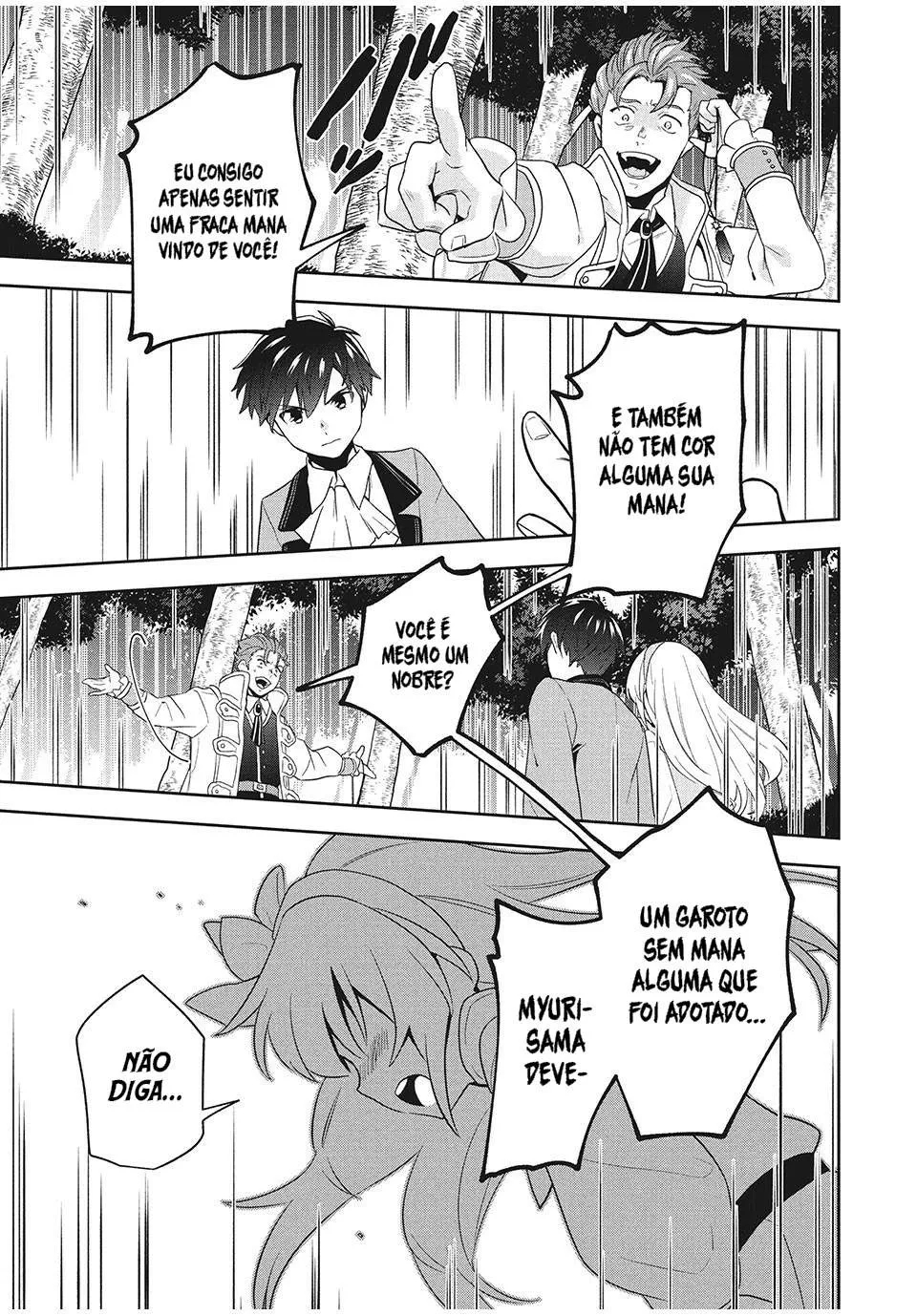 Roku-hime wa Kami Goei ni Koi wo Suru ~Saikyou no Shugo Kishi, Tenseishite Mahou Gakuen ni Iku~ Um garoto sem cor 第41页