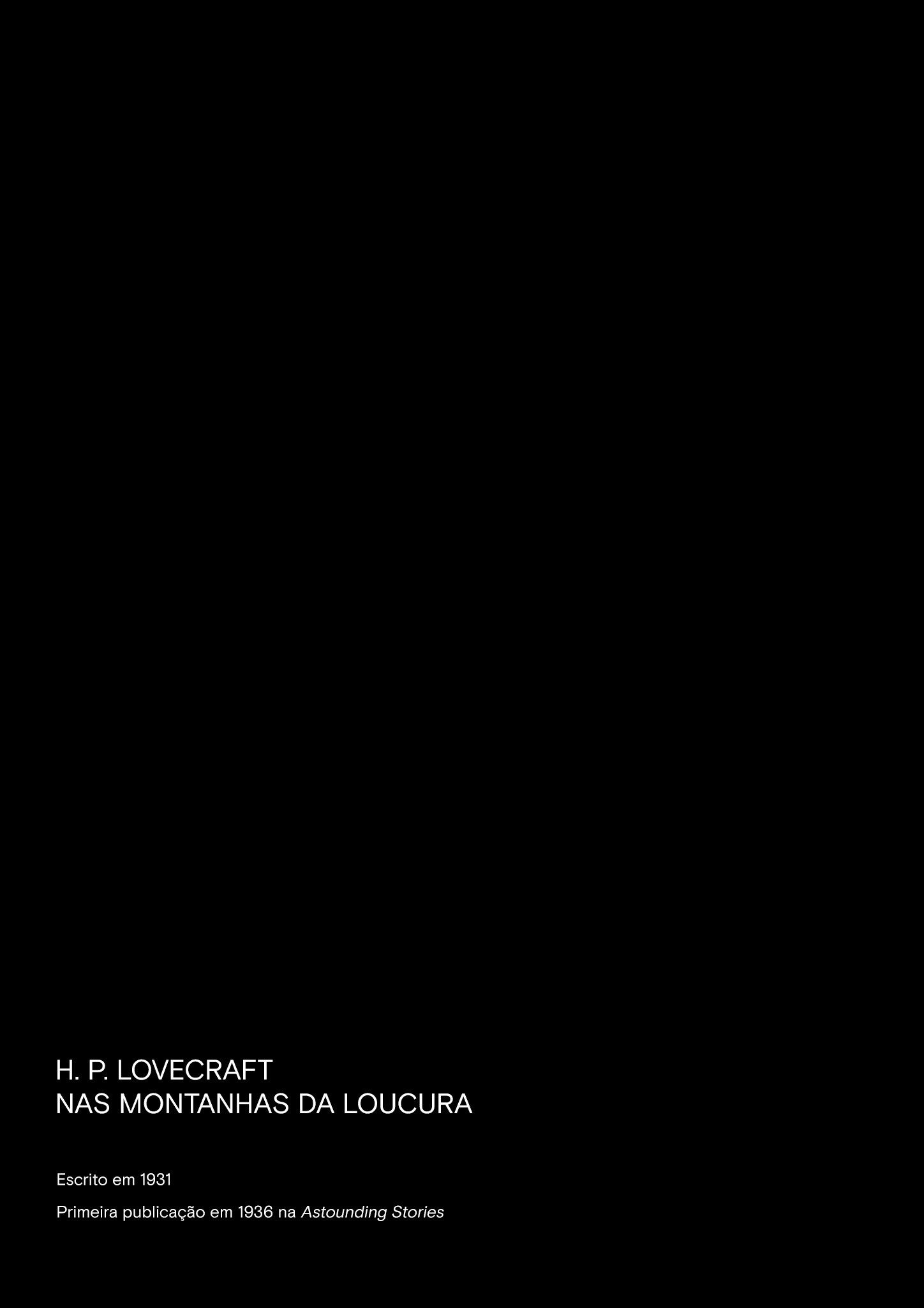 H.P. Lovecraft's At the Mountains of Madness Depois da tempestade 第12页