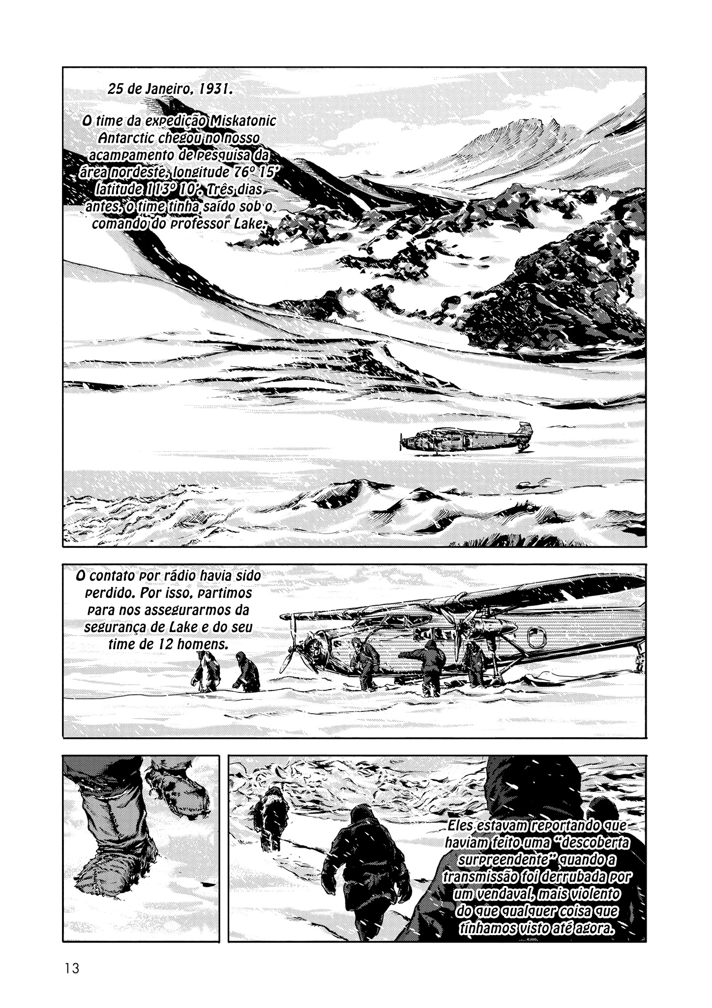H.P. Lovecraft's At the Mountains of Madness Depois da tempestade 第14页