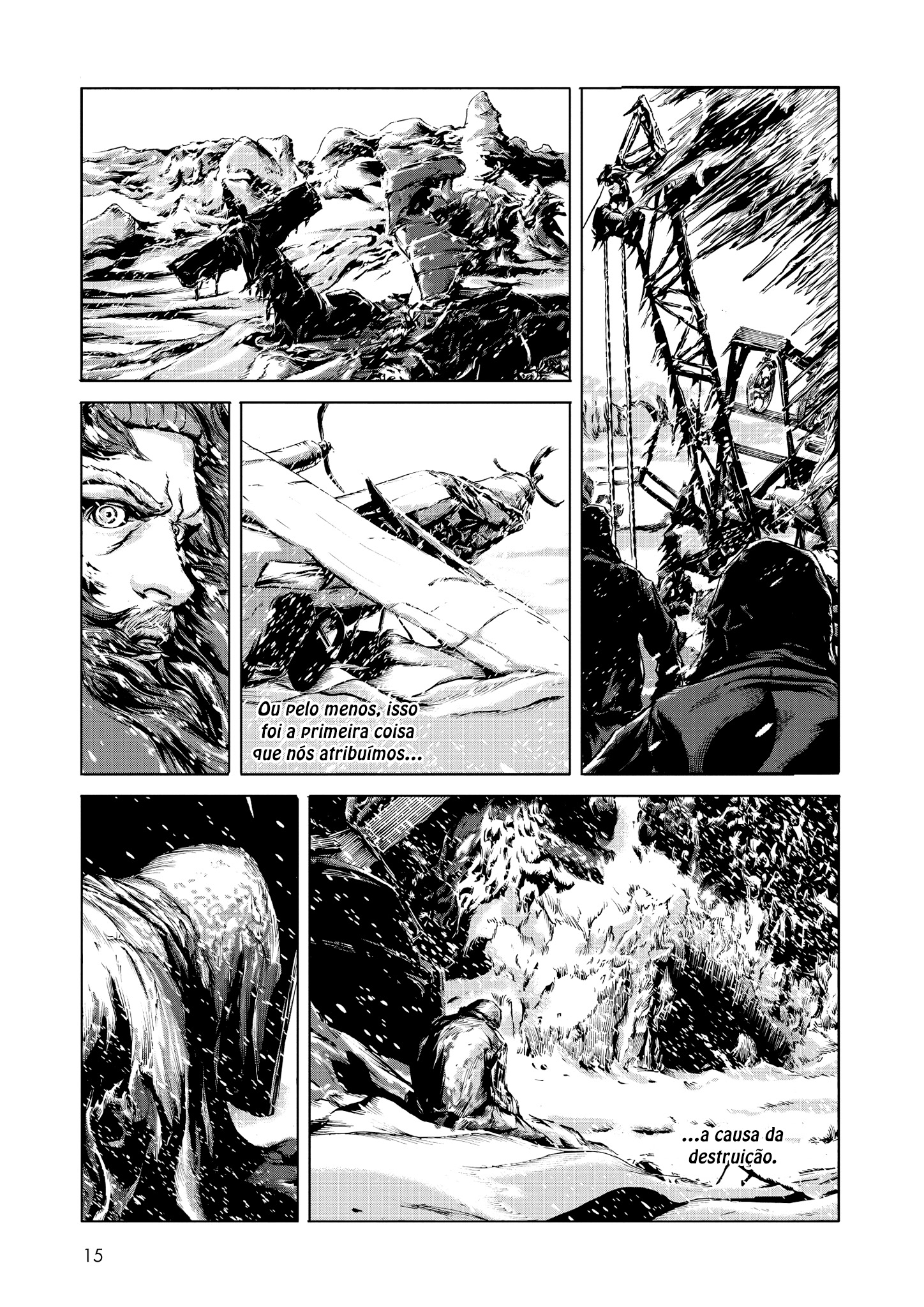 H.P. Lovecraft's At the Mountains of Madness Depois da tempestade 第16页