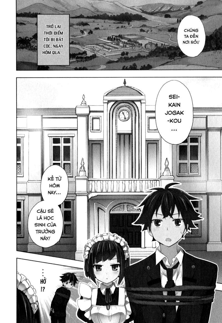 Ore ga Ojousama Gakkou ni "Shomin Sample" to shite Rachirareta Ken Vol. 1 Ch. 1 第8页