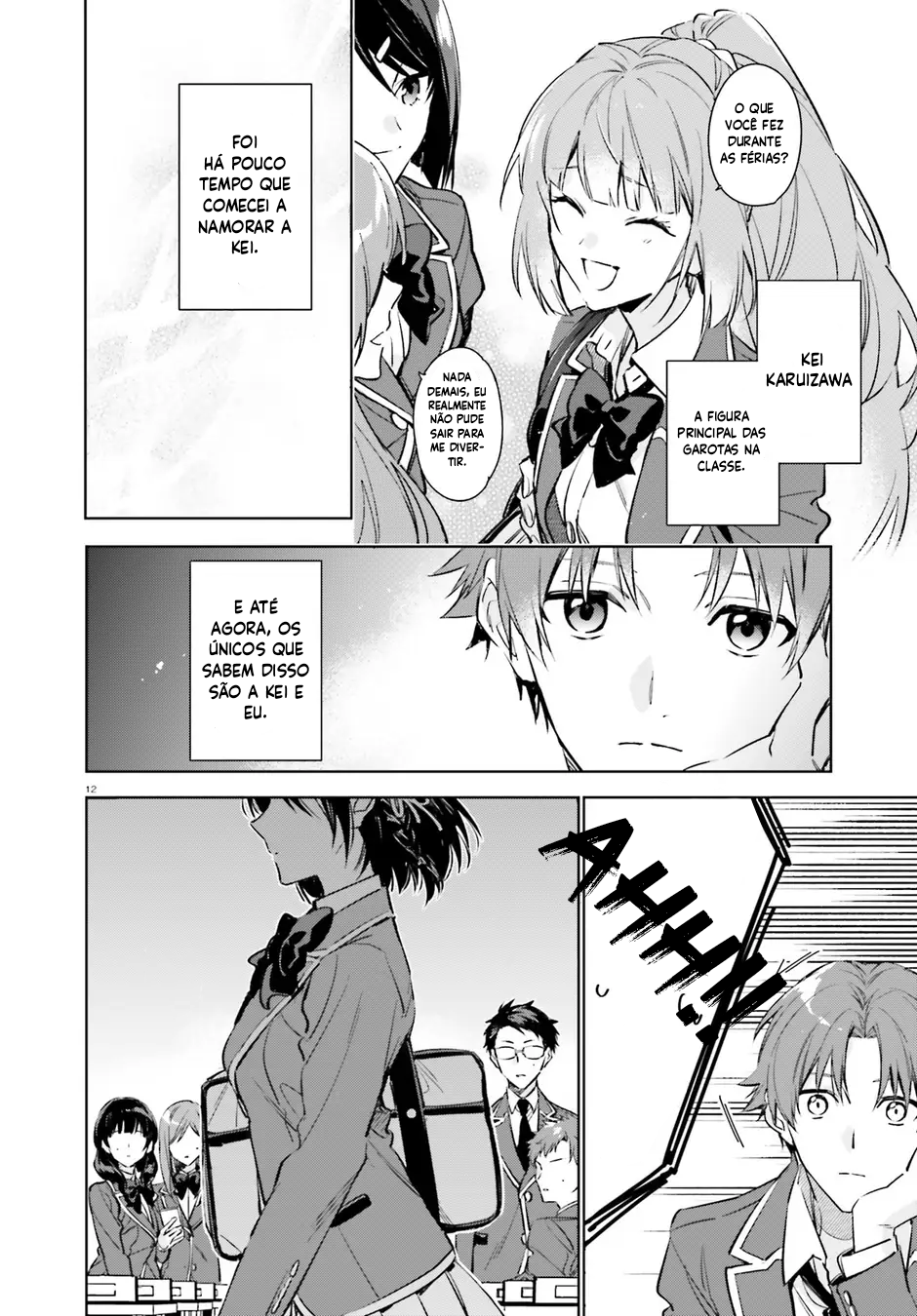 Youkoso Jitsuryoku Shijou Shugi no Kyoushitsu e: 2-nensei-hen Sala 1 第12页