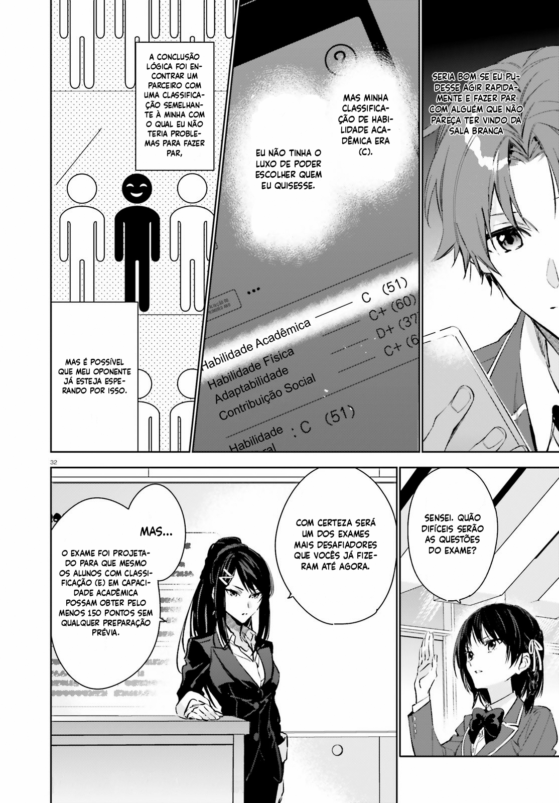 Youkoso Jitsuryoku Shijou Shugi no Kyoushitsu e: 2-nensei-hen Sala 1 第32页