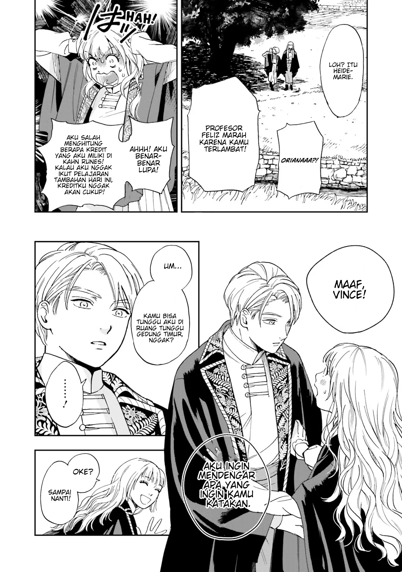 Shinimodori no Mahou Gakkou Seikatsu o, Moto Koibito to Prologue kara (※Tadashi Koukando wa Zero) Upacara Masuk Sekolah Keduaku 第13页