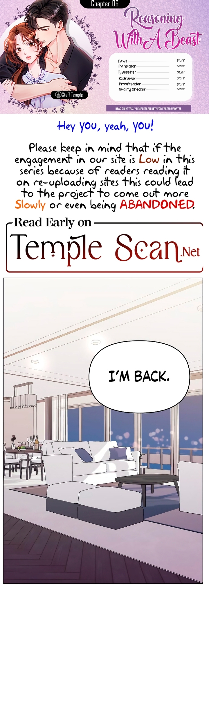 Manual for Using Fierce Beast Ch. 6 第1页