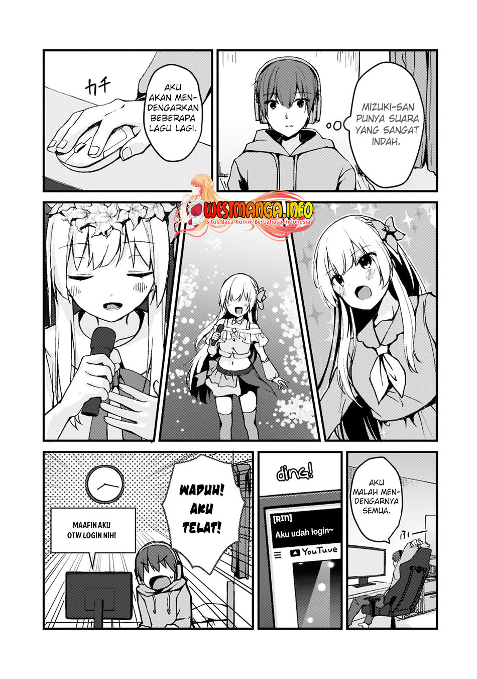 Netoge no Yome ga Ninki Idol datta: Cool kei no Kanojo wa Genjitsu demo Yome no Tsumori de Iru Rin & Mizuki Rinka 第24页