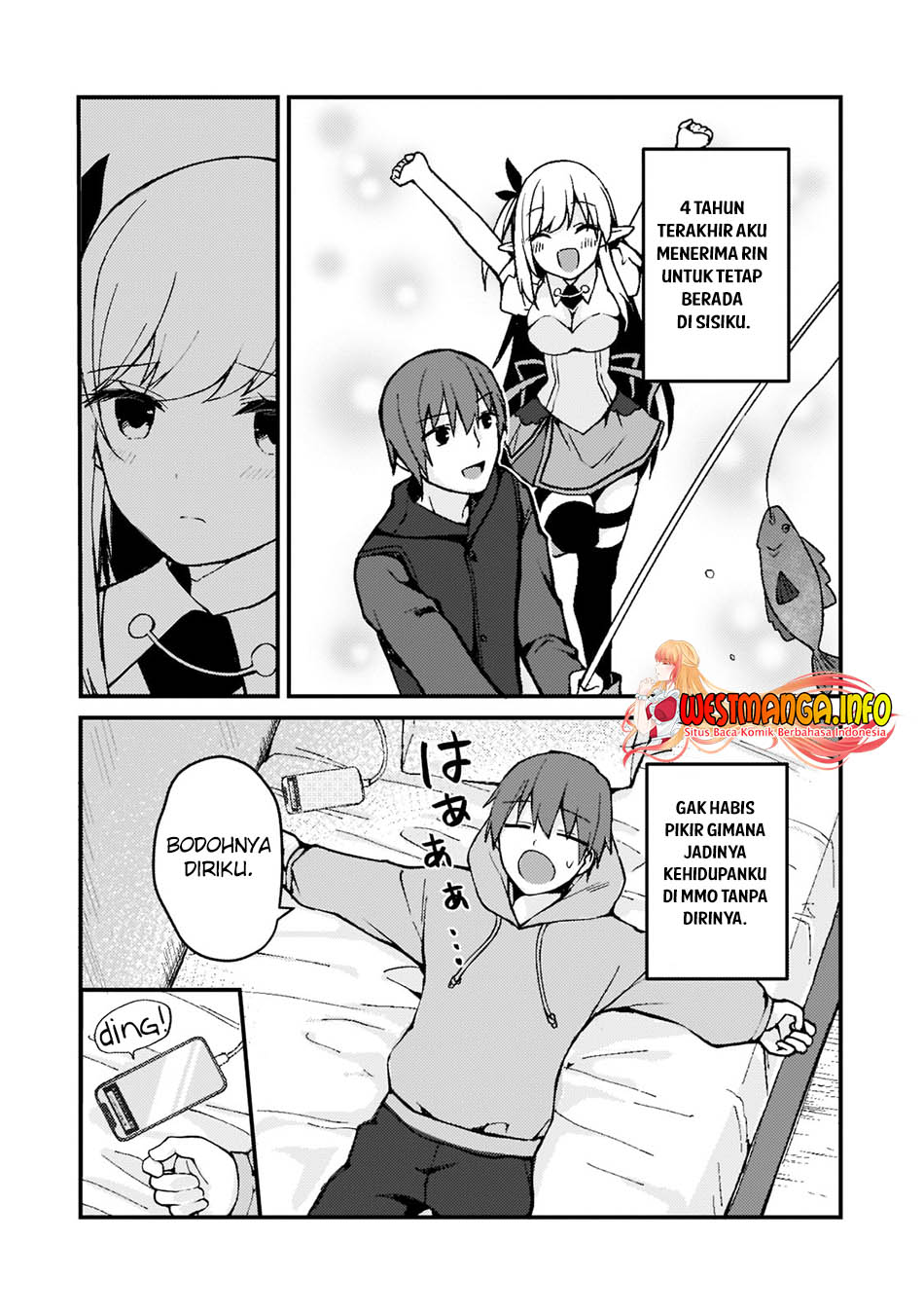 Netoge no Yome ga Ninki Idol datta: Cool kei no Kanojo wa Genjitsu demo Yome no Tsumori de Iru Rin & Mizuki Rinka 第35页