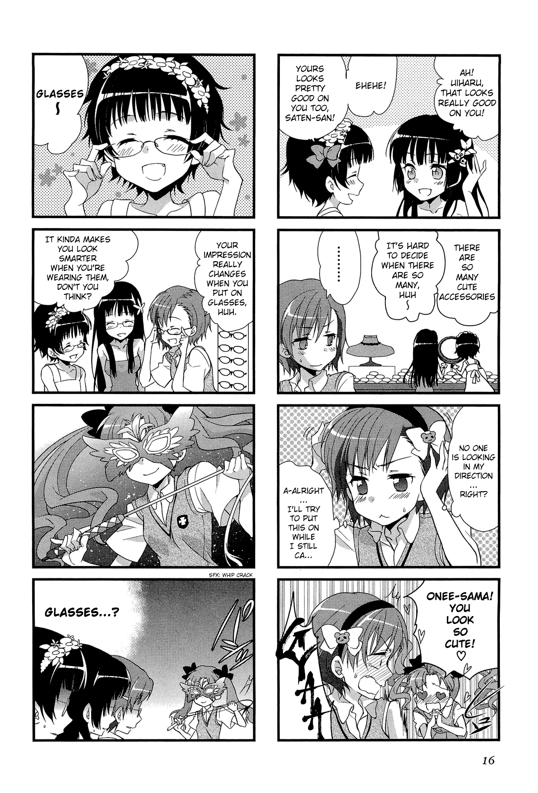 4-koma Koushiki Anthology - Toaru Kagaku no Railgun x Toaru Majutsu no Index Suki Suki Daisuki Onee-sama (by Dokuta Pepako) 第6页