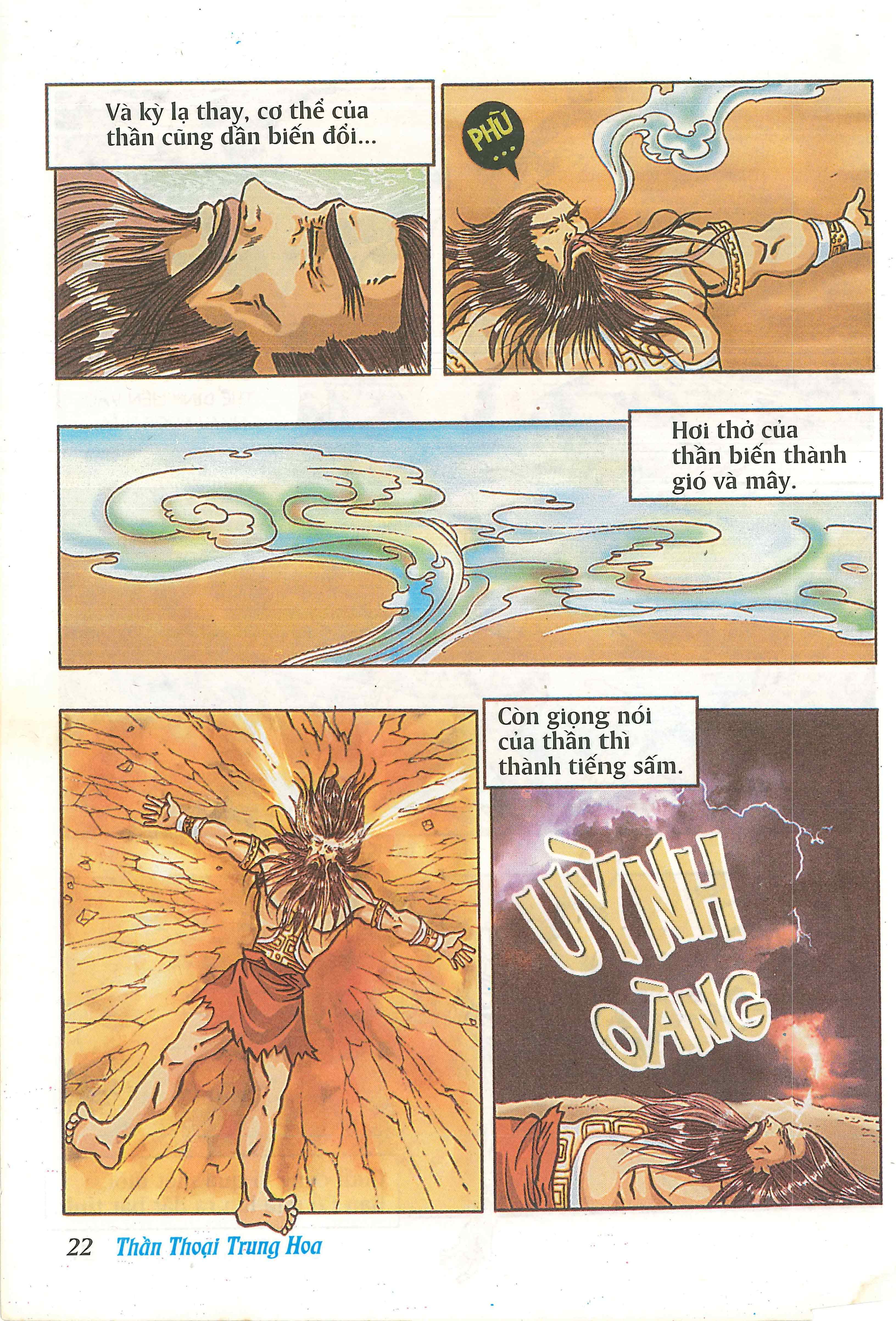 Chinese Mythology in Comics Thần Bàn Cổ phân chia trời đất 第24页