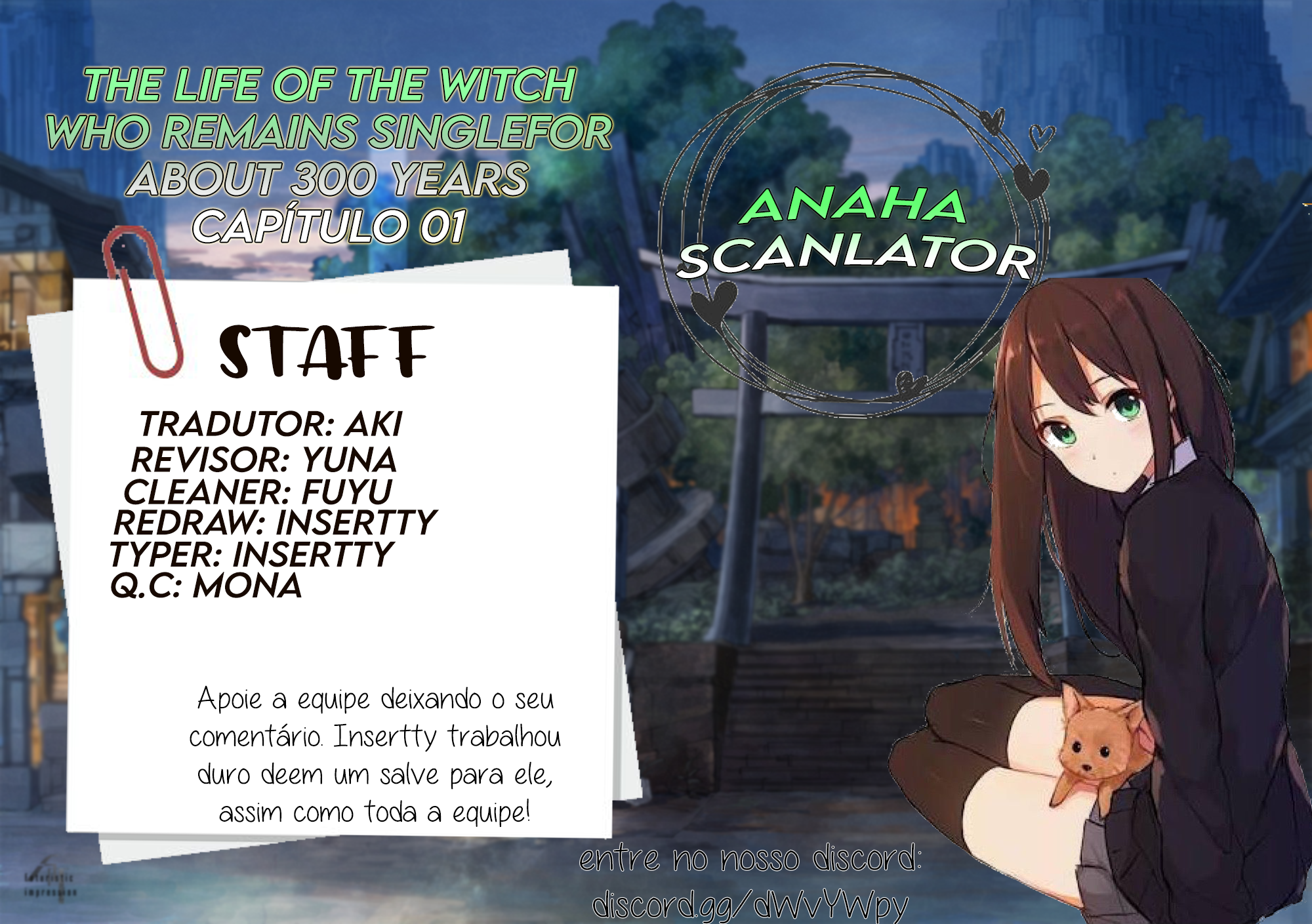 The Life of the Witch Who Remains Single for About 300 Years! Sozinha por 300 anos. 第1页