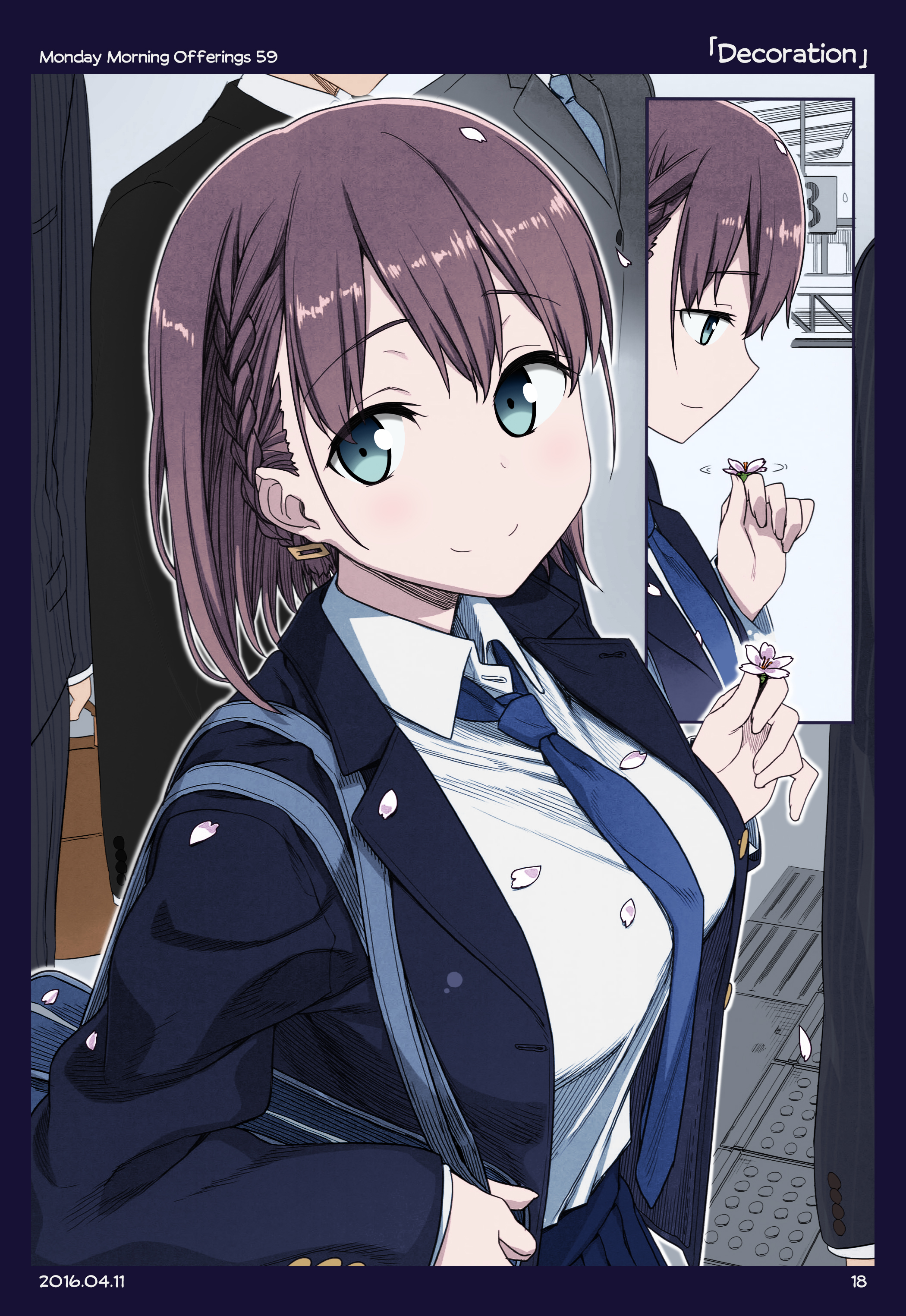 Getsuyoubi no Tawawa (Twitter Webcomic) (Fan Colored) Part II: Monday Morning Offerings (46-77) 第17页