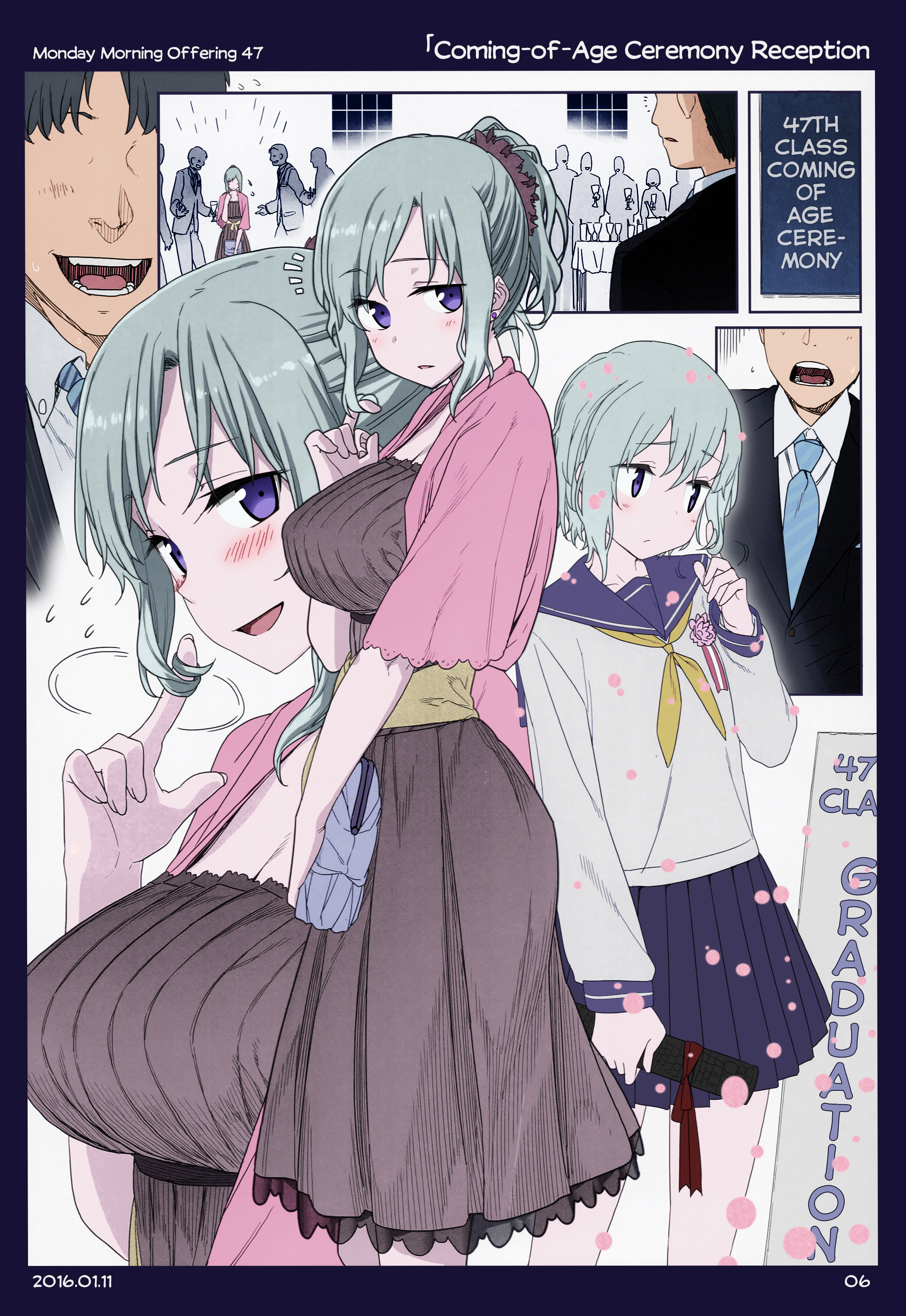 Getsuyoubi no Tawawa (Twitter Webcomic) (Fan Colored) Part II: Monday Morning Offerings (46-77) 第4页