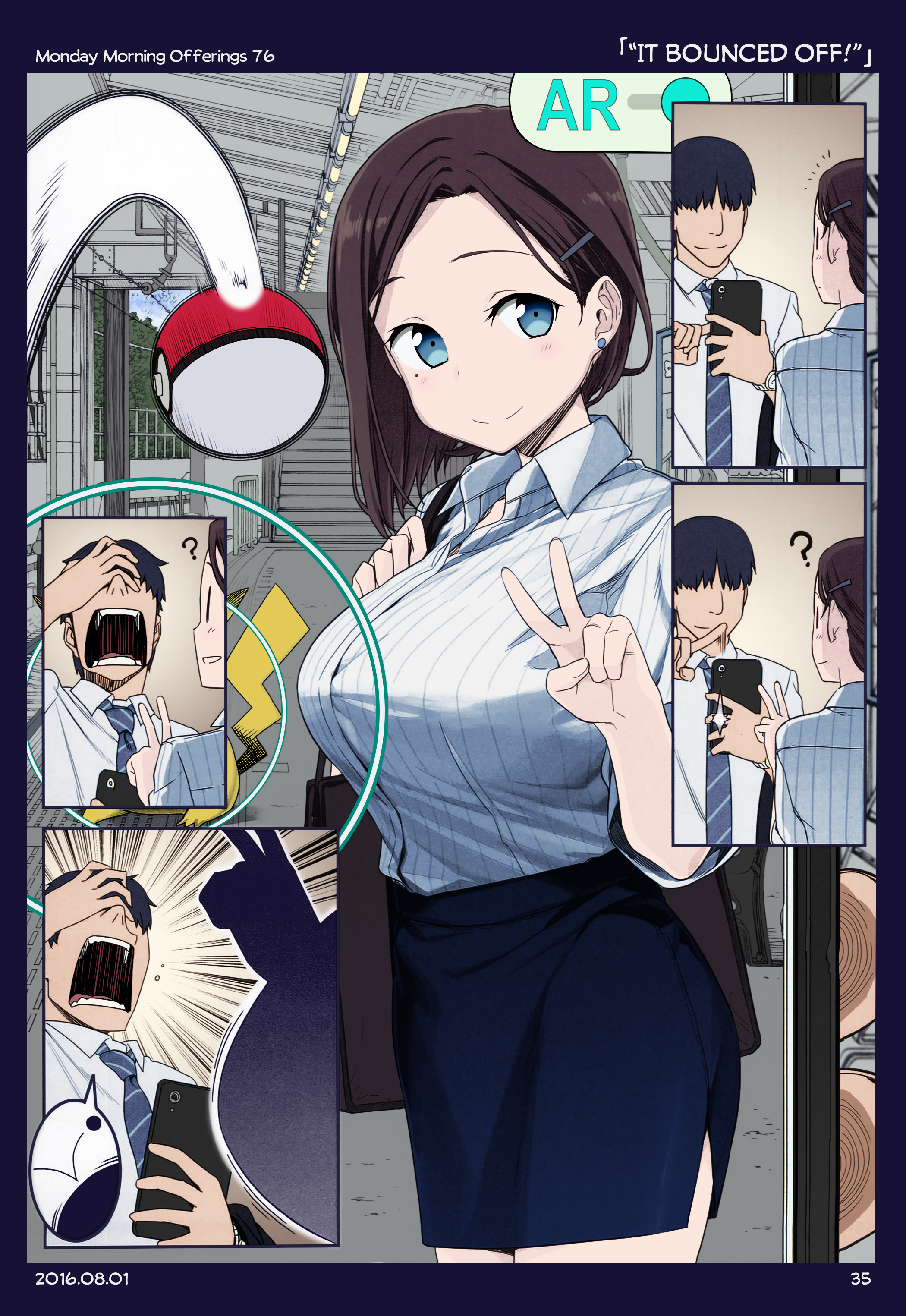 Getsuyoubi no Tawawa (Twitter Webcomic) (Fan Colored) Part II: Monday Morning Offerings (46-77) 第34页