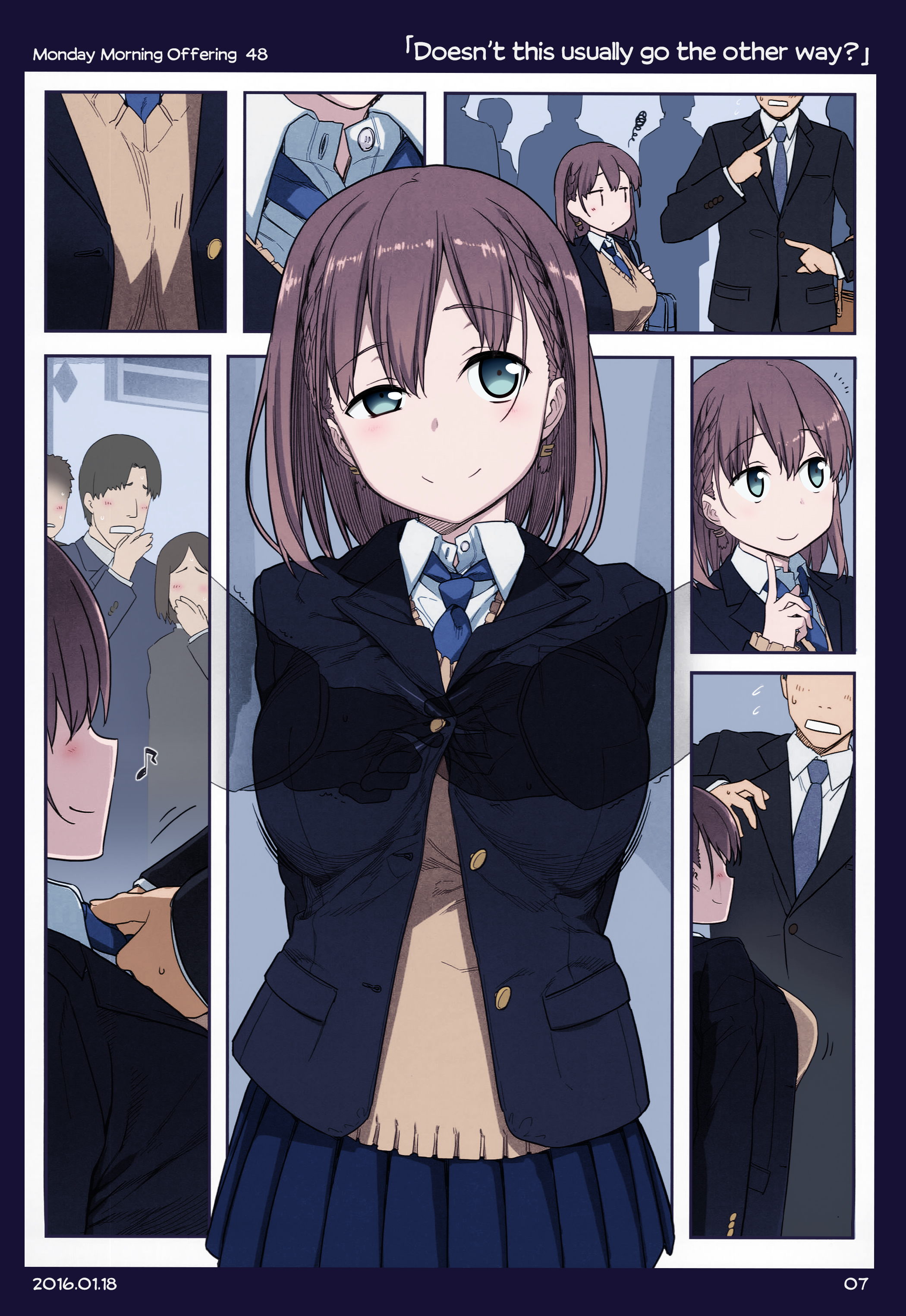 Getsuyoubi no Tawawa (Twitter Webcomic) (Fan Colored) Part II: Monday Morning Offerings (46-77) 第5页